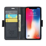 CaseMe iPhone Xs Max Etui 023 Series Svart