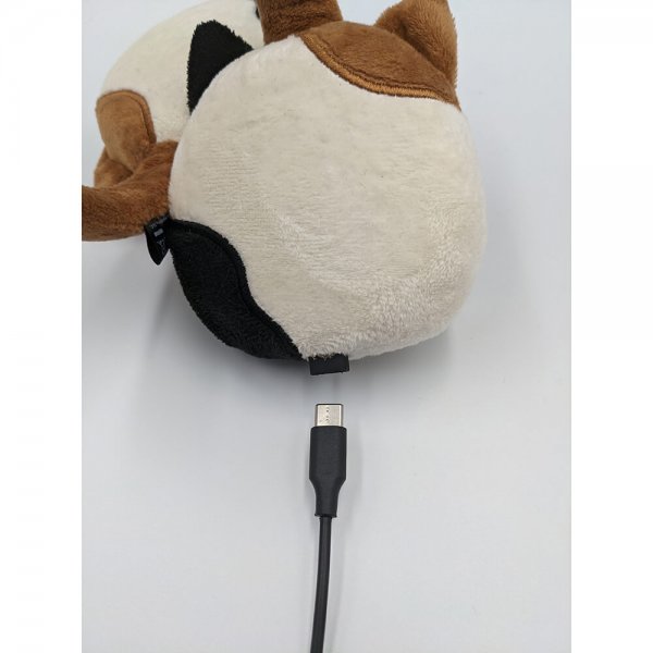 Squishmallows Hodetelefoner Plush Bluetooth Headphones Cameron the Cat