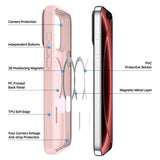 Dux Ducis iPhone 17 Pro Max/iPhone 18 Pro Max Deksel Yind Series MagSafe Rosa