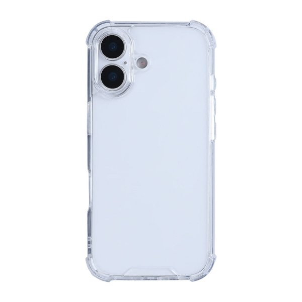 iPhone 17 Deksel Forsterkede hjørner Transparent