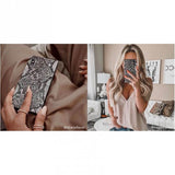 iDecoz iPhone 11 Pro Max Deksel Square Case Python