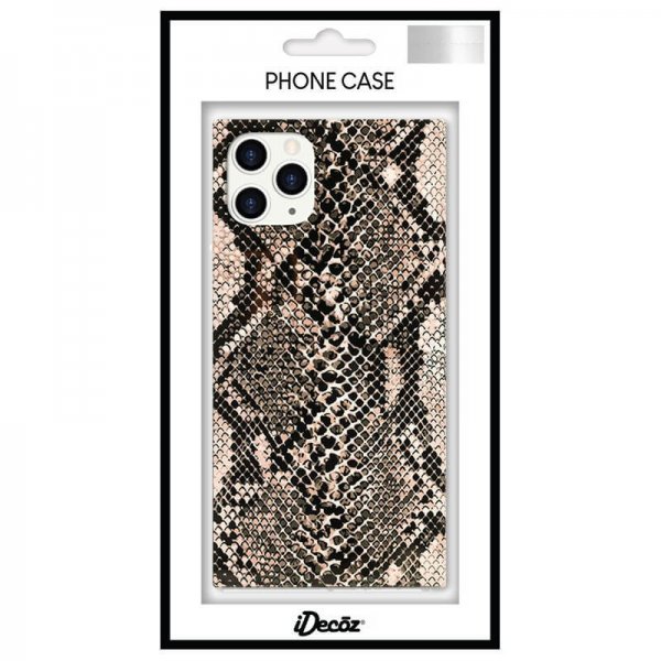 iDecoz iPhone 11 Pro Deksel Square Case Python