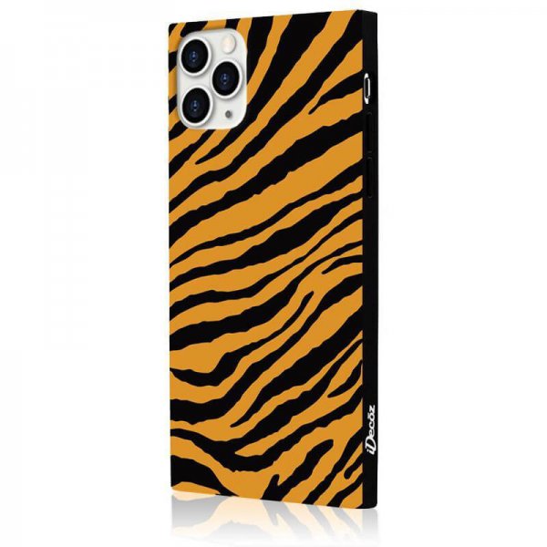 iDecoz iPhone 11 Pro Max Deksel Square Case Tiger