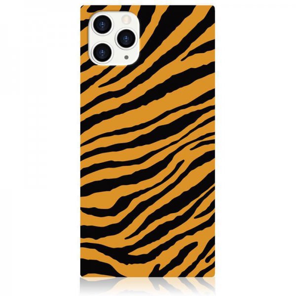 iDecoz iPhone 11 Pro Deksel Square Case Tiger