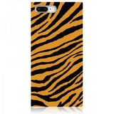 iDecoz iPhone 7 Plus/iPhone 8 Plus Deksel Square Case Tiger
