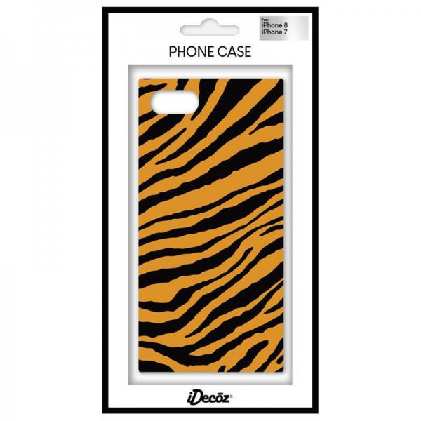 iDecoz iPhone 7/8/SE Deksel Square Case Tiger