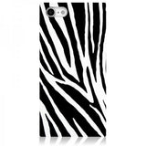 iDecoz iPhone 7/8/SE Deksel Square Case Sebra