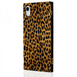 iDecoz iPhone Xr Deksel Square Case Leopard