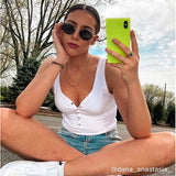 iDecoz iPhone 11 Pro Deksel Square Case Neon Gul