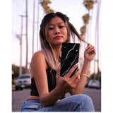 iDecoz iPhone 11 Pro Max Deksel Square Case Marble Svart