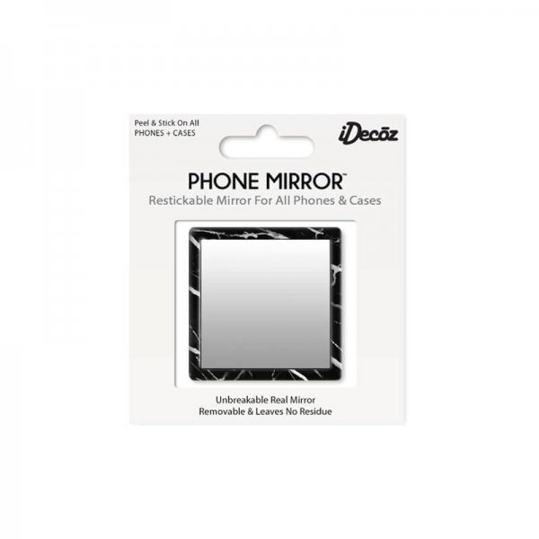 iDecoz Phone Mirror Svart Marmor