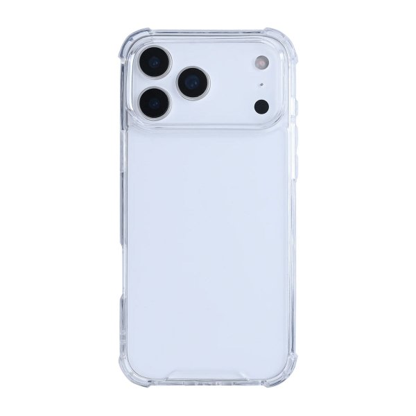 iPhone 17 Pro Deksel Forsterkede hjørner Transparent