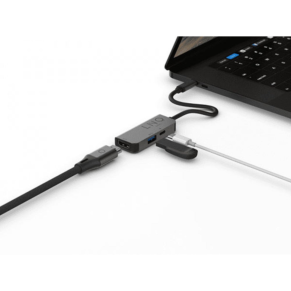 LINQ by Elements 3 in 1 USB-C Multiport Hub