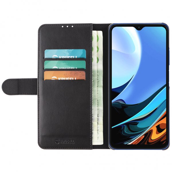 Krusell Xiaomi Redmi 9T Etui PhoneWallet Svart