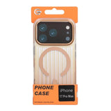 iPhone 17 Pro Max Deksel Korrugerte MagSafe Gull
