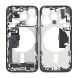 Midtramme med smådeler for iPhone 15 Pro - Blå titan OEM