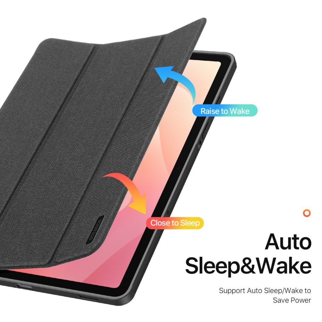 Dux Ducis Samsung Galaxy Tab S11 Etui DOMO Series Svart