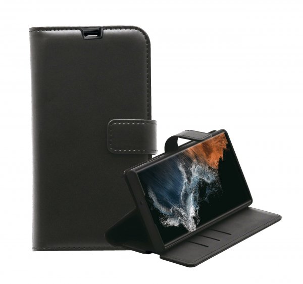 Vivanco Samsung Galaxy S23 Ultra Etui Classic Wallet Svart