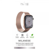 Puro Apple Watch 38/40/41/42mm Armbånd Milanese Rose