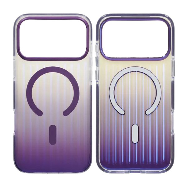 iPhone 17 Pro Max Deksel Korrugerte MagSafe Lilla