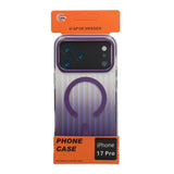 iPhone 17 Pro Deksel Korrugerte MagSafe Lilla