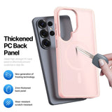 Dux Ducis Samsung Galaxy S26 Ultra Deksel Yind Series MagSafe Rosa
