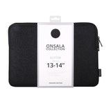 Onsala Sleeve Laptop Deksel Glitter 14" Svart