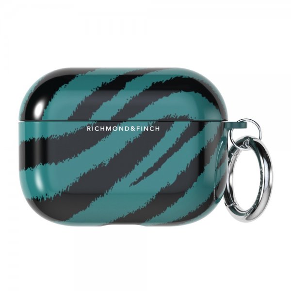 Richmond & Finch AirPods Pro Deksel Emerald Zebra