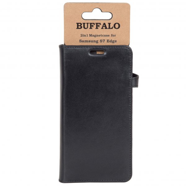 Buffalo Samsung Galaxy S7 Edge Etui 2in1 Magnet Case Svart