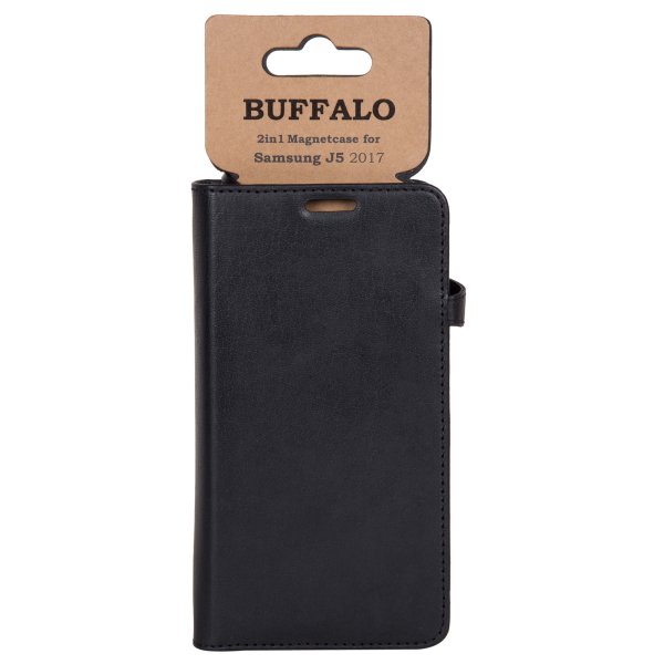 Buffalo Samsung Galaxy J5 2017 Etui 2in1 Magnet Case Svart