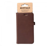 Buffalo iPhone Xr Etui 2in1 Magnet Case Brun