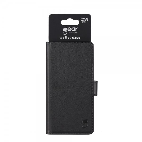Gear Motorola Moto G7/Moto G7 Plus Etui 3 Kortlomme  Svart
