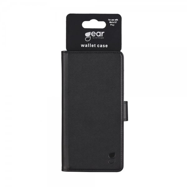 Gear Motorola Moto G7 Play Etui 3 Kortlomme  Svart