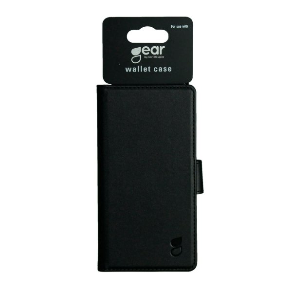 Gear Samsung Galaxy A7 2018 Etui 3 Kortlomme  Svart