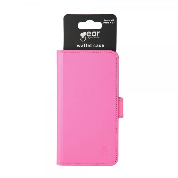 Gear iPhone Xr Etui 3 Kortlomme  Rosa