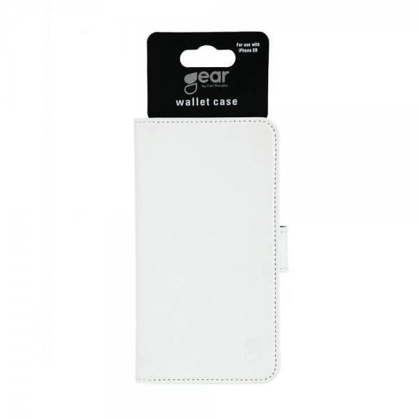 Gear iPhone Xr Etui 3 Kortlomme  Hvit