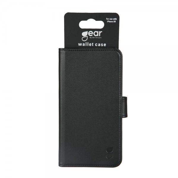 Gear iPhone Xr Etui 3 Kortlomme  Svart