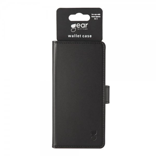 Gear Sony Xperia XZ3 Etui 3 Kortlomme  Svart