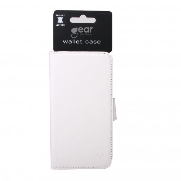 Gear Samsung Galaxy S7 Etui 2 Kortlomme Hvit