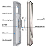 Dux Ducis Google Pixel 9 Pro XL/10 Pro XL/11 Pro XL Deksel Yind Series MagSafe Grå