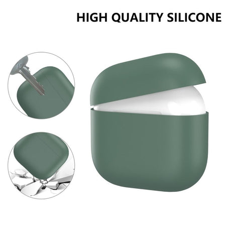 Ahastyle AirPods 4/5 Deksel Silikon Grønn