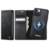 CaseMe iPhone 14 Plus/iPhone 15 Plus Etui C49 Series Svart