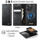 CaseMe iPhone 15 Pro Max Etui C49 Series Svart