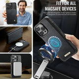 CaseMe iPhone 15 Pro Max Etui C49 Series Svart