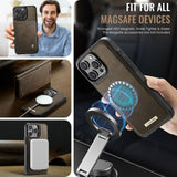CaseMe iPhone 15 Pro Max Etui C49 Series Brun