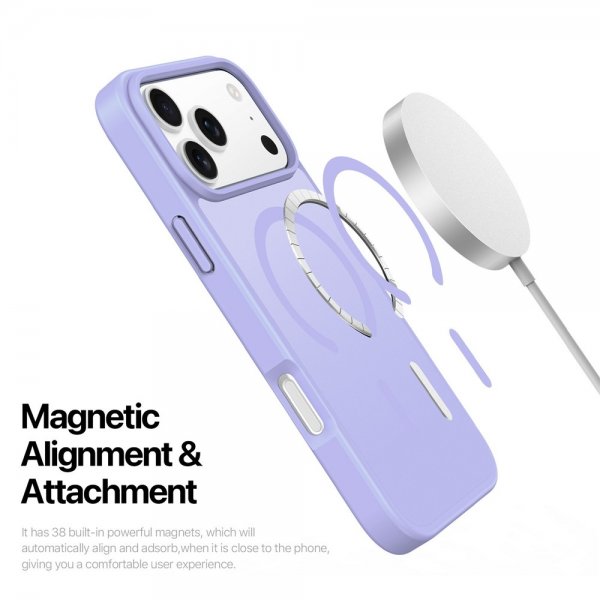 Dux Ducis iPhone 17 Pro Deksel Yind Series MagSafe Lilla