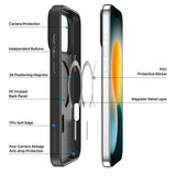 Dux Ducis iPhone 17 Pro Max Deksel Yind Series MagSafe Svart