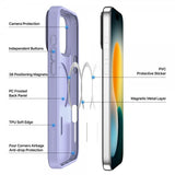 Dux Ducis iPhone 17 Pro Max Deksel Yind Series MagSafe Lilla