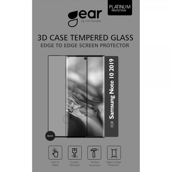 Gear Samsung Galaxy Note 10 Skjermbeskytter 3D