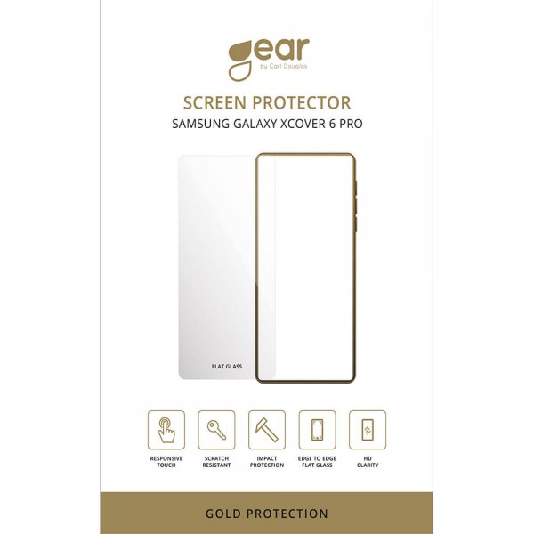 Gear Displayskydd 2.5D Samsung Galaxy Xcover 6 Pro